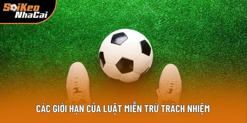 Các giới hạn của luật miễn trừ trách nhiệm đặt ra